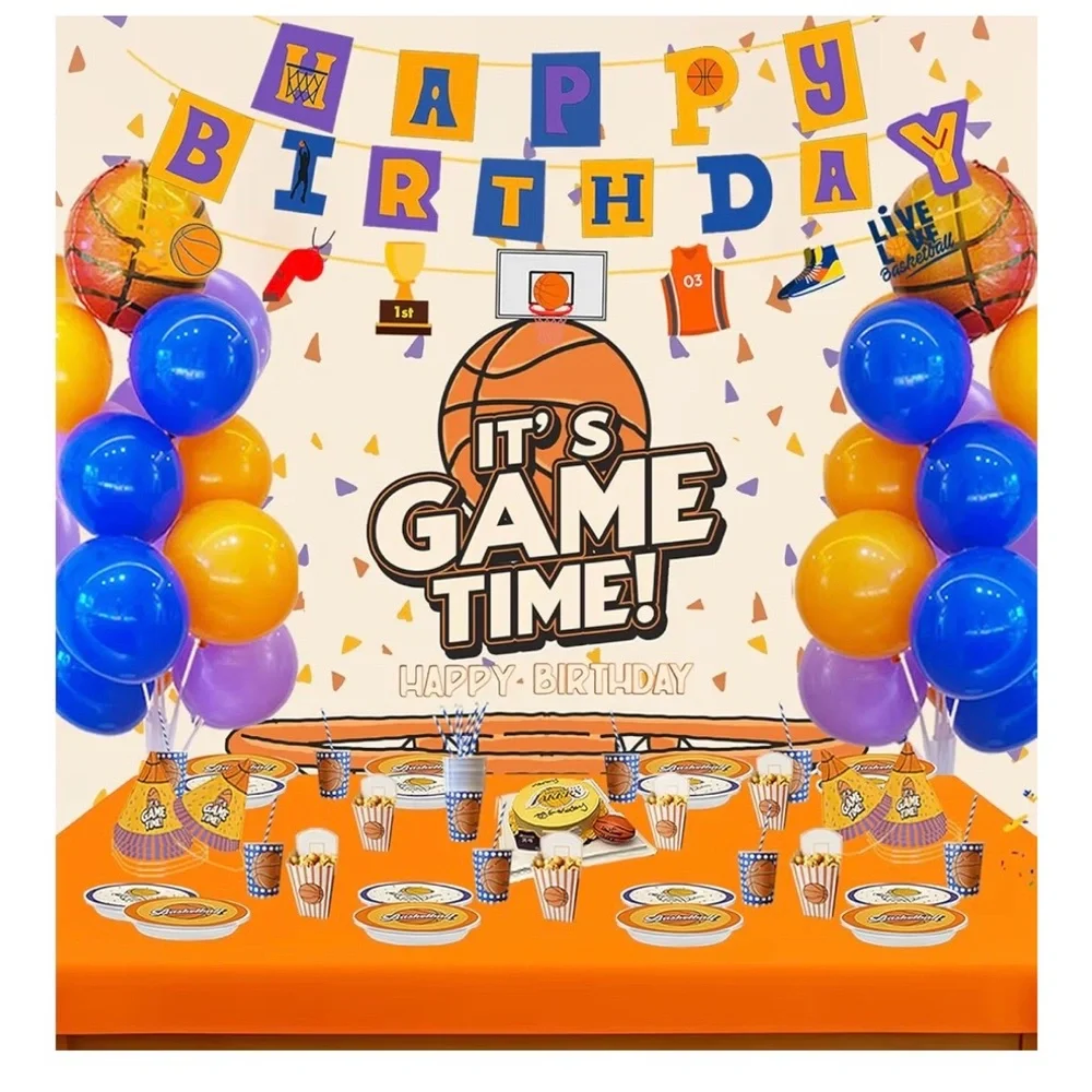 Party Decorations for Basketball Themed Party